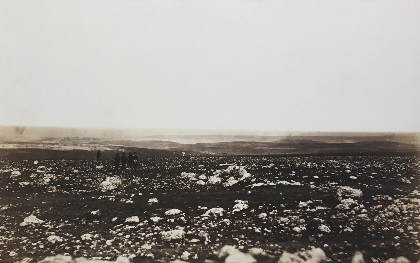 Roger FENTON (English, 1819-1869) Sebastopol from Cathcart's Hill, Crimea*, 1855 Salt print from a collodion negative 22.7 x 35.9 cm