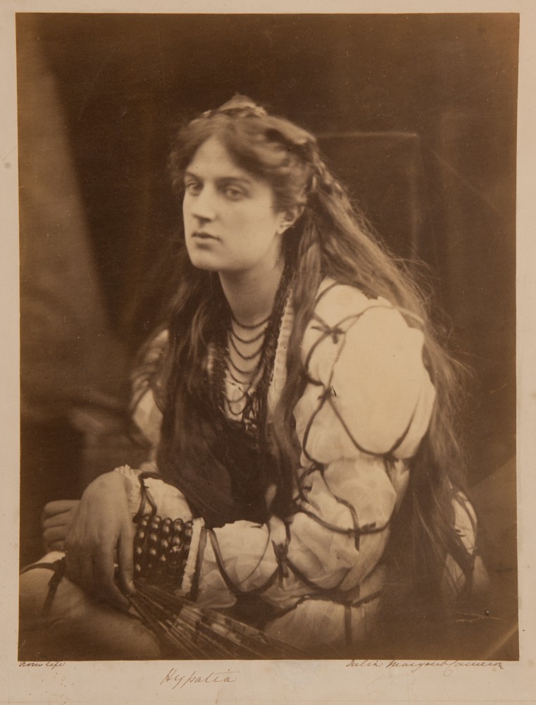 Julia Margaret Cameron (English, born in India, 1815-1879) &quot;Hypatia, Marie Spartali&quot;, 1867 or 1868 Albumen print from a wet collodion negative 31.9 x 24.8