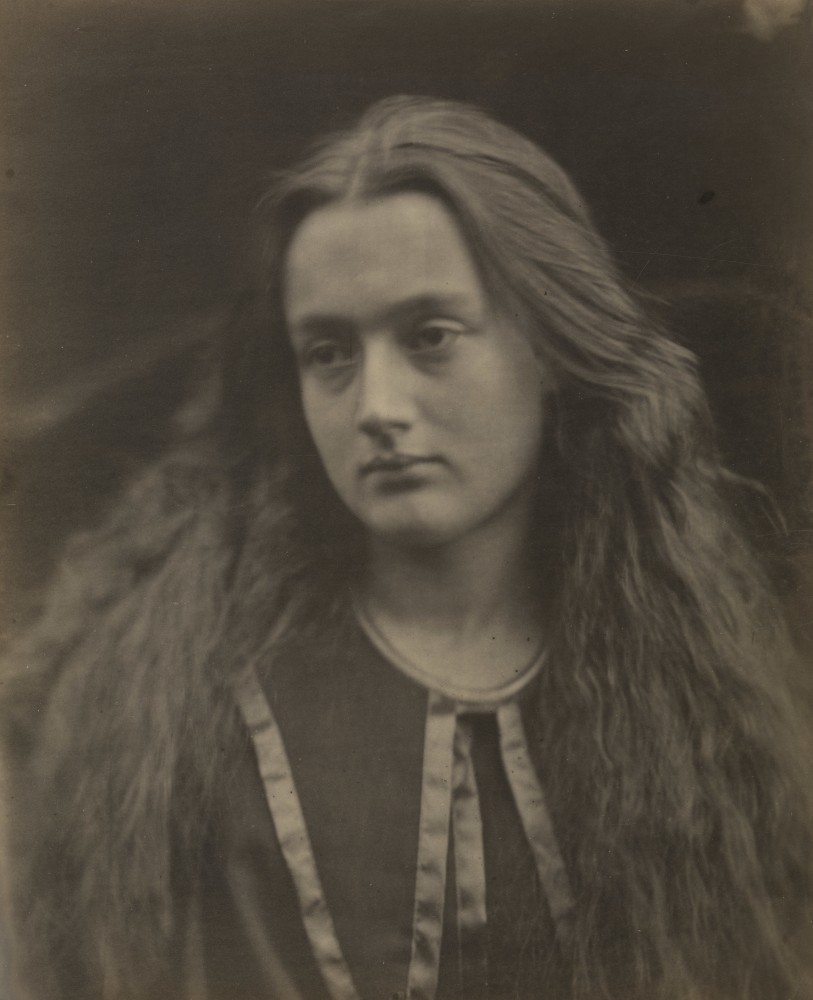 Julia Margaret CAMERON (English, born in India, 1815-1879) My Ewen's Bride (Annie Chinery Cameron), 1869 Albumen print 31.6 x 25.8 cm
