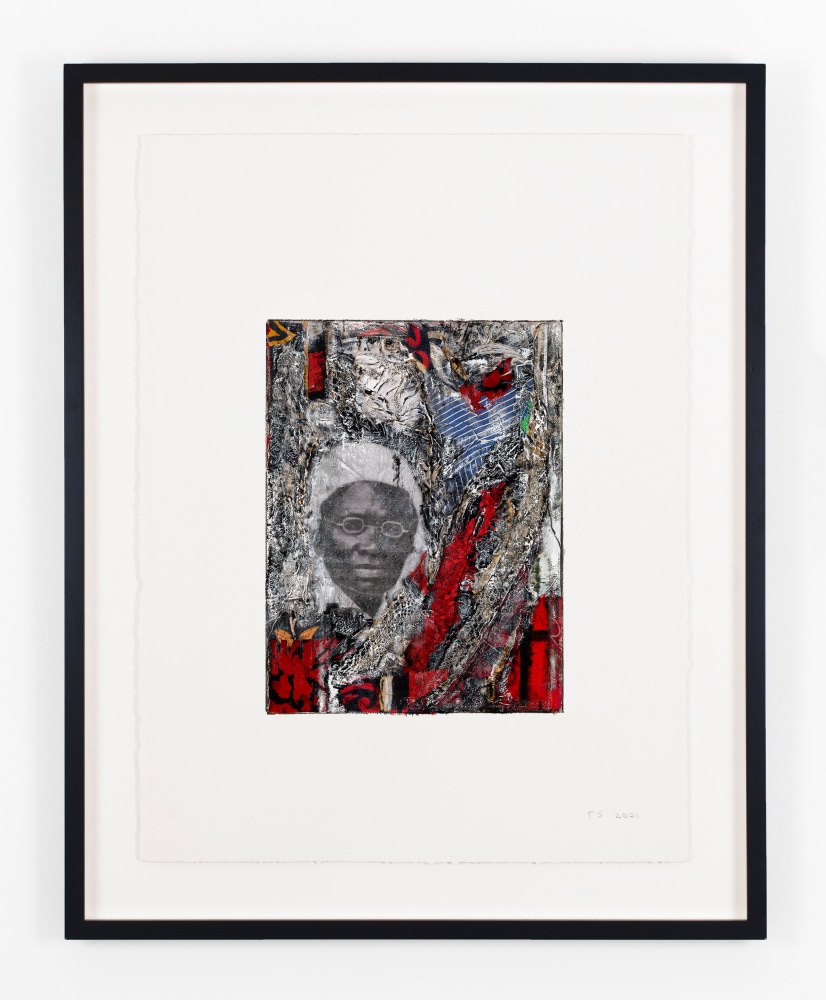Peter Sacks

Resistance Series (Sojourner Truth 3), 2021

mixed media on paper

30 x 22 1/2 inches (76,2 x 57,2 cm)
36 1/4 x 29 x 2 inches (92,1 x 73,7 x 5,1 cm) frame

Framed: 36 1/4h x 29w x 2d in
92.08h x 73.66w x 5.08d cm

SW 22264