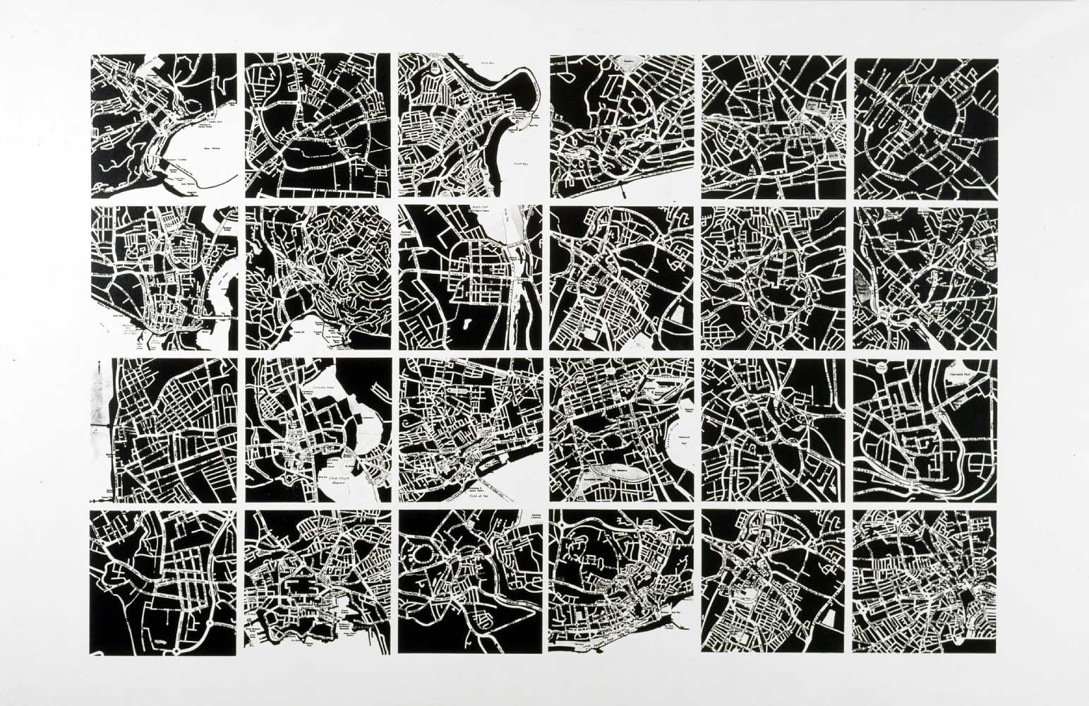 Guillermo&amp;nbsp;Kuitca
Untitled, 1990
acrylic on canvas
76 x 117 3/8 inches (193 x 298,2 cm)
SW 92591