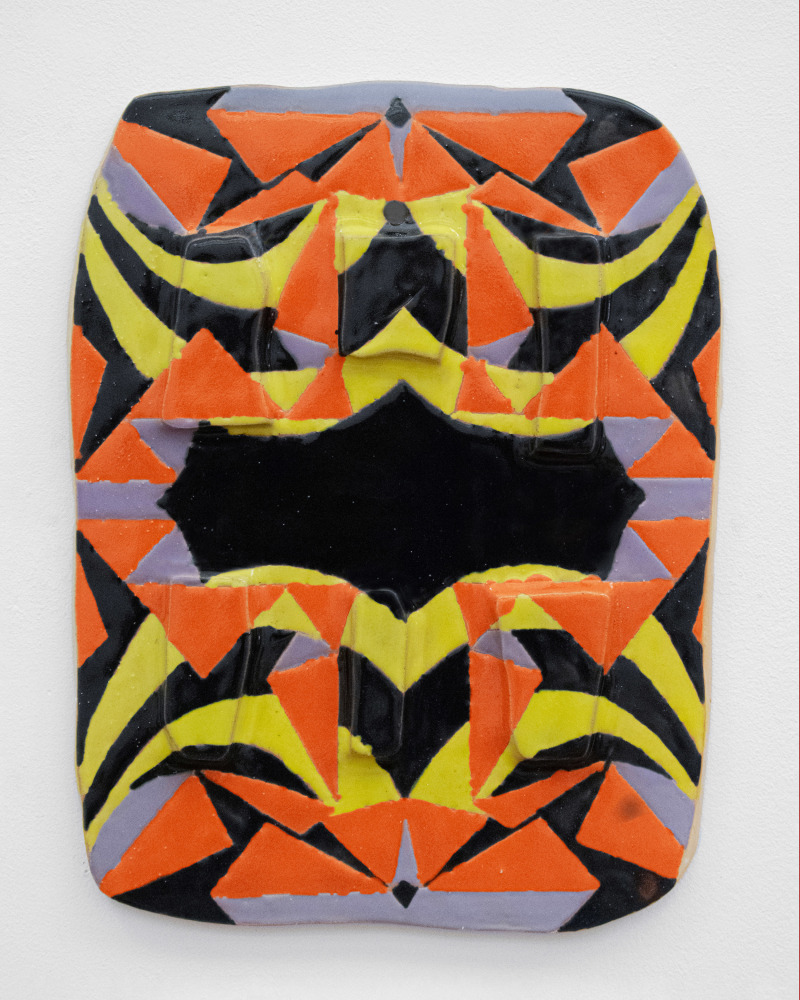 Kevin&amp;nbsp;Uma&amp;ntilde;a
Dynamics of a Dancing Fountain, 2023
glaze on stoneware
14 x 13 1/4 inches (35,6 x 33,7 cm)
SW 23148