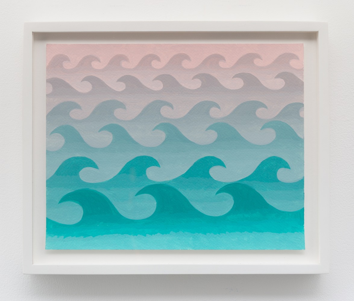 Amy&amp;nbsp;Lincoln
Misty Waves Study, 2024
acrylic on paper
8 x 10 inches (20,3 x 25,4 cm)
9 3/4 x 11 3/4 inches (24,8 x 29,8 cm) frame
SW 24153