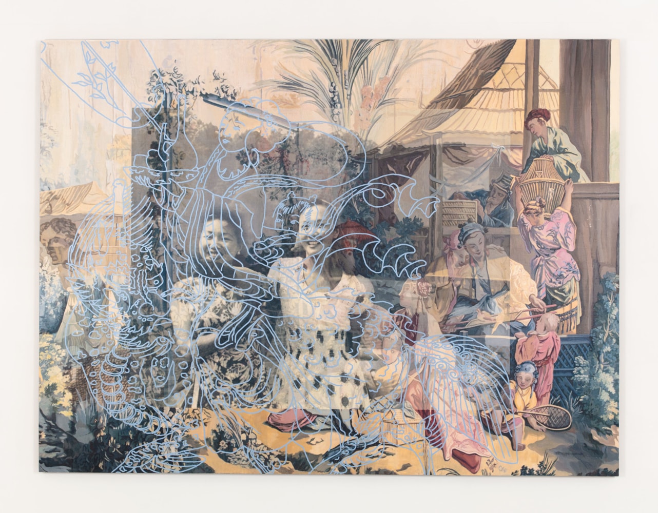 Kyungmi&amp;nbsp;Shin
to be appetite of your own appetite, 2024
photo transfer and acrylic on wood panel
60 x 80 x 2 inches (152,4 x 203,2 x 5,1 cm)
SW 24130