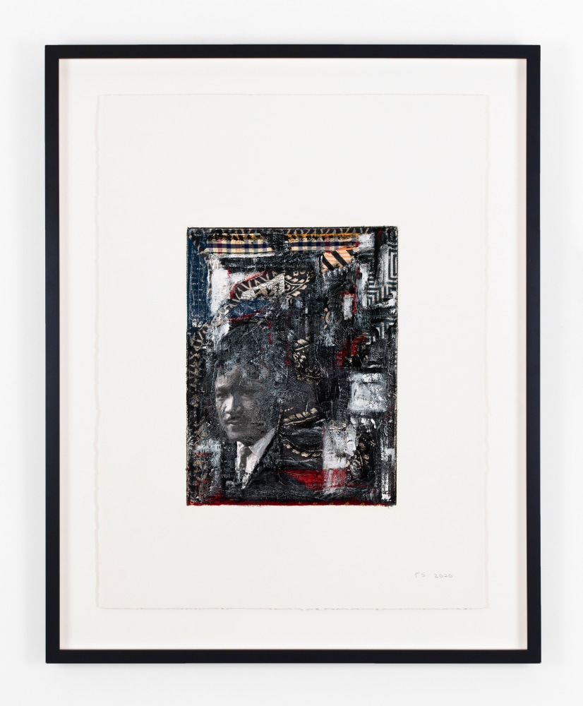 Peter Sacks

Resistance Series (Martin Luther King, Jr. 1), 2020

mixed media on paper

30 x 22 1/2 inches (76,2 x 57,2 cm)
36 1/4 x 29 x 2 inches (92,1 x 73,7 x 5,1 cm) frame

Framed: 36 1/4h x 29w x 2d in
92.08h x 73.66w x 5.08d cm

SW 22247