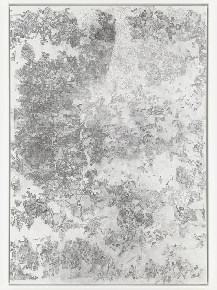 Guillermo Kuitca
Untitled, 2014
graphite on canvas
77 1/2 x 54 7/8 inches (197 x 139,5 cm)
78 1/2 x 57 x 2 3/4 inches (199 x 144,8 x 7 cm) frame
SW 14048
