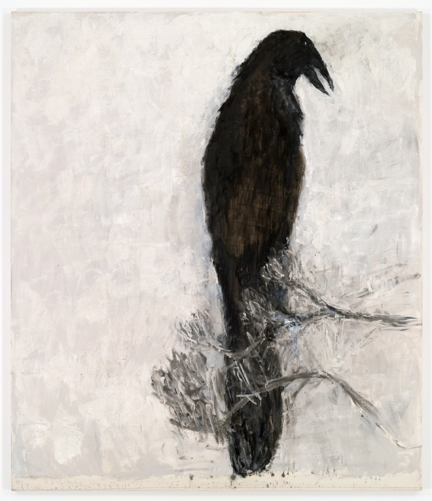 Susan Rothenberg
Raven, 2009-2010
oil on canvas
87 1/2 x 75 1/8 inches (222,3 x 190,8 cm)
SW 11229
Private Collection