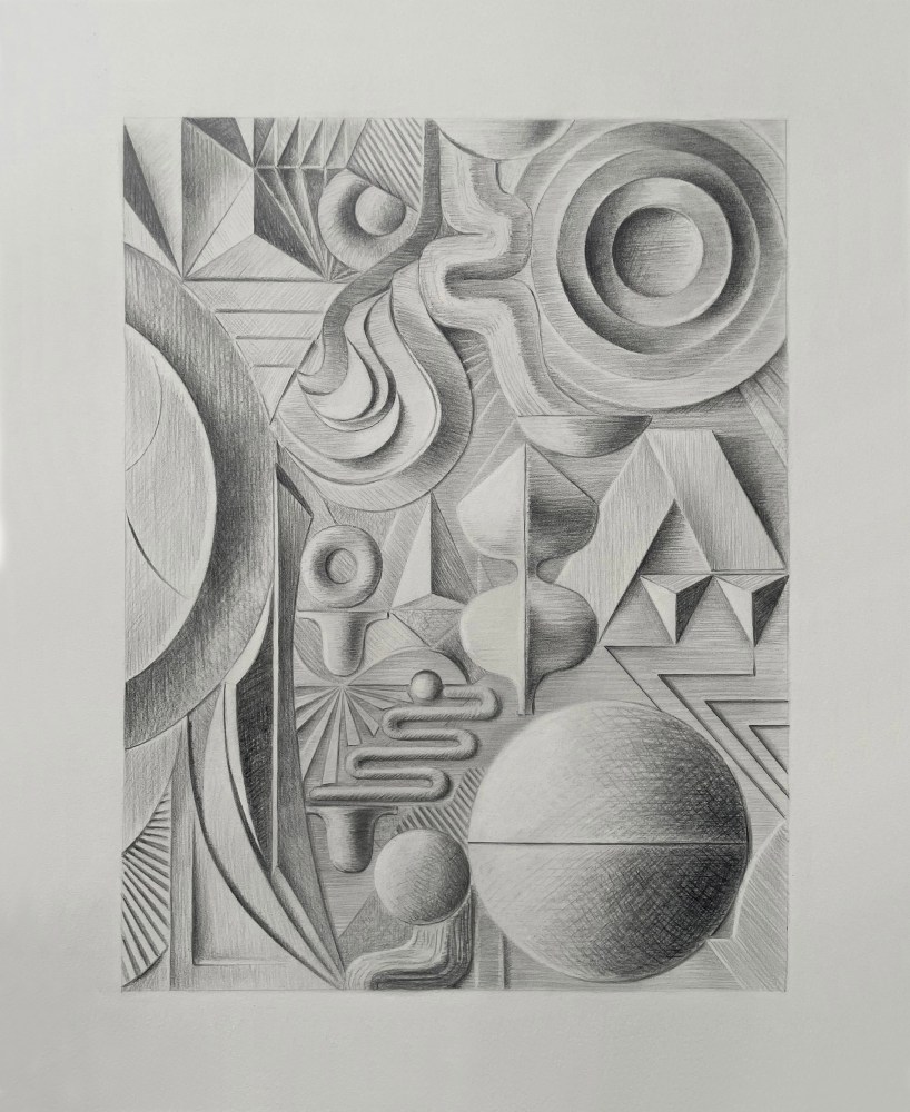 Jim&amp;nbsp;Gaylord
Crest, 2025
graphite on paper
18 3/8 x 15 inches (46,7 x 38,1 cm)
20 3/4 x 17 1/4 x 1 3/8 inches (52,7 x 43,8 x 3,5 cm) frame
SW 25112