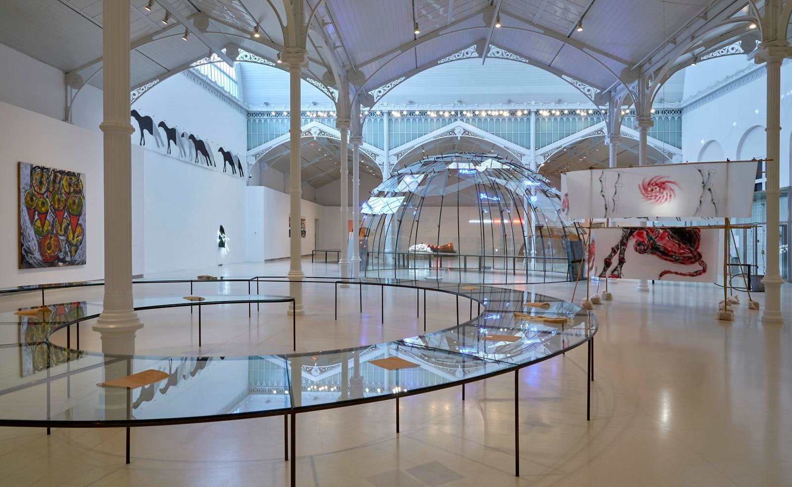 Installation View: Mario Merz: Time is Mute. Palacio de Velazquez, October 2019. Museo Nacional Centro de Arte Reina Sofia.

Photo: Joaqu&amp;iacute;n Cort&amp;eacute;s/Rom&amp;aacute;n Lores. Museo Reina Sofia.

&amp;nbsp;