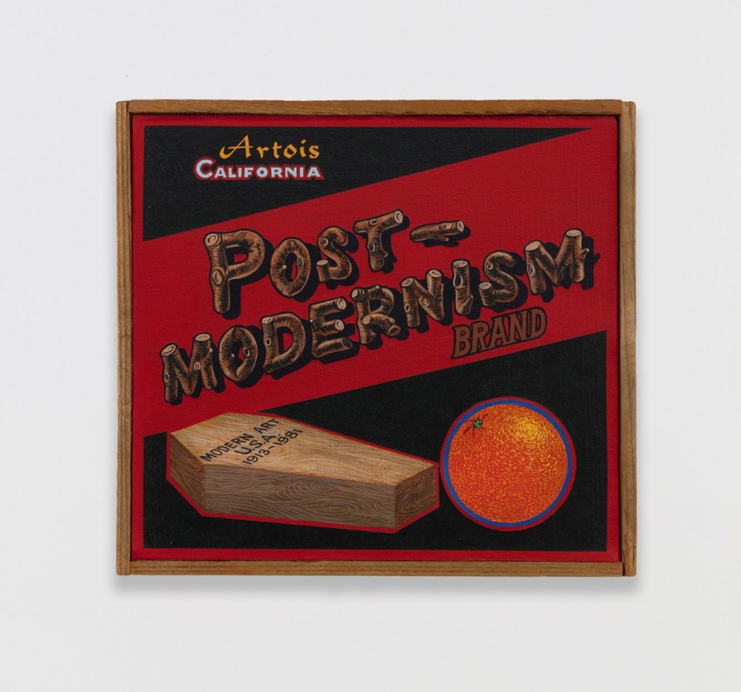 Ben Sakoguchi, Orange Crate Label Series: Post-Modernism Brand, 1981
