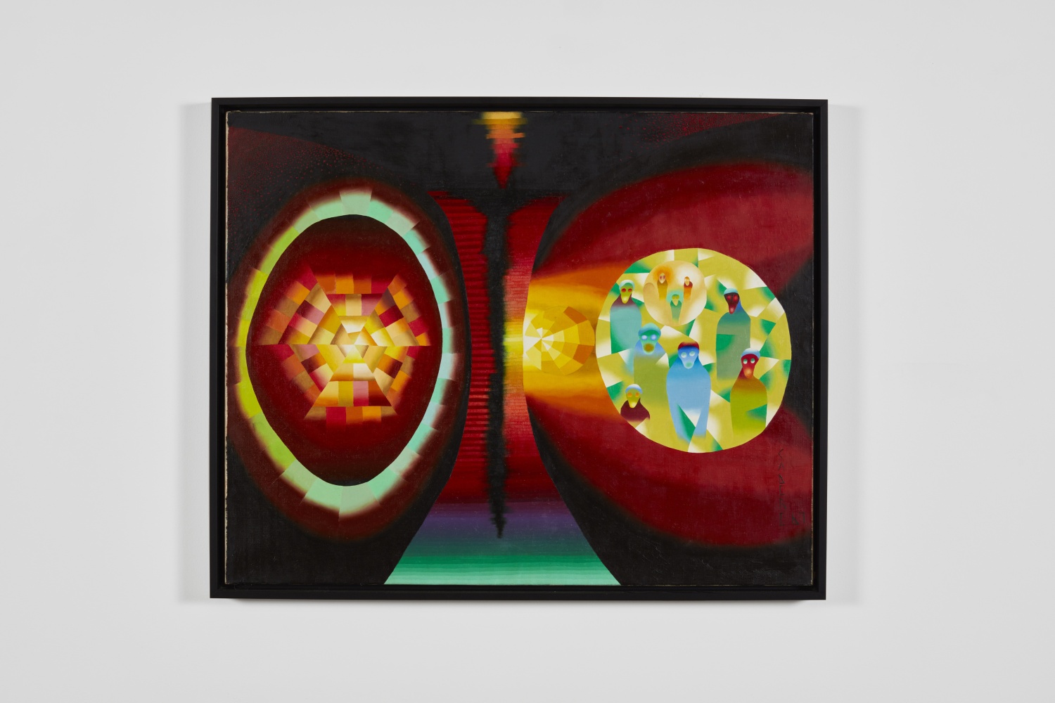 Untitled, 1967
Oil on canvas
25 5/8 x 31 7/8 inches (65 x 81 cm)