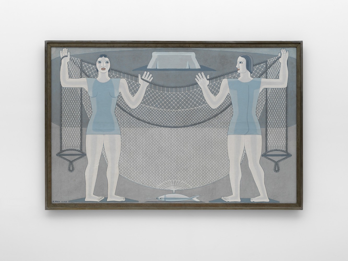 La Red, 1938
Oil on canvas
37 7/8 x 59 1/4 inches (96.2 x 150.5 cm)