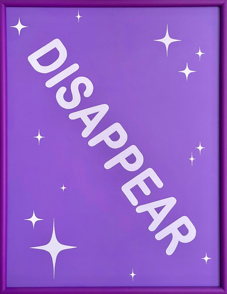 Eric Mistretta

Disappear, 2022

Acrylic on canvas and wood

49h x 37w x 2.25d in