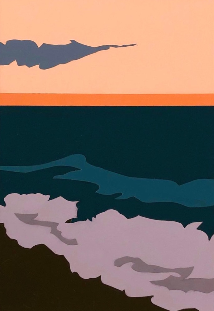 Ocean Sunrise #5, 2023

Color-aid paper on Bristol board

7h x 5w in