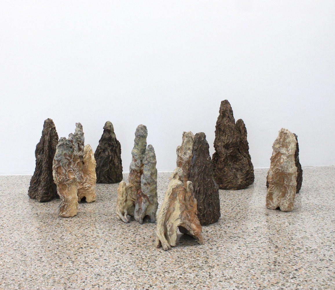 Katherine Hofmann

Cypress Knees, 2023-4

Stoneware wood fire ceramics

Dimensions variable