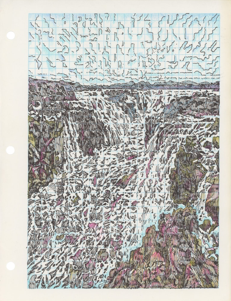 Waterfall II, 2024

Ink and colored pencil on paper

11h x 8.50w in