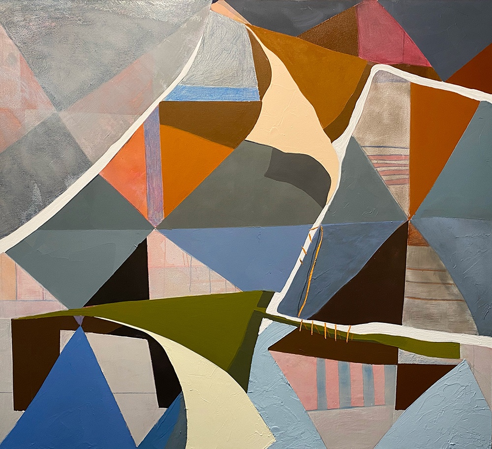 Ineffable Patterns #3, 2020

Acrylic, Colored Pencil, Crayon

60h x 54w in