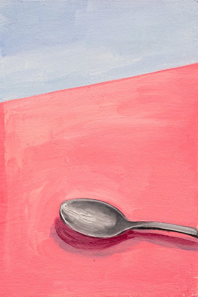 Spoon, 2024

Oil on canvas

8h x 6w in