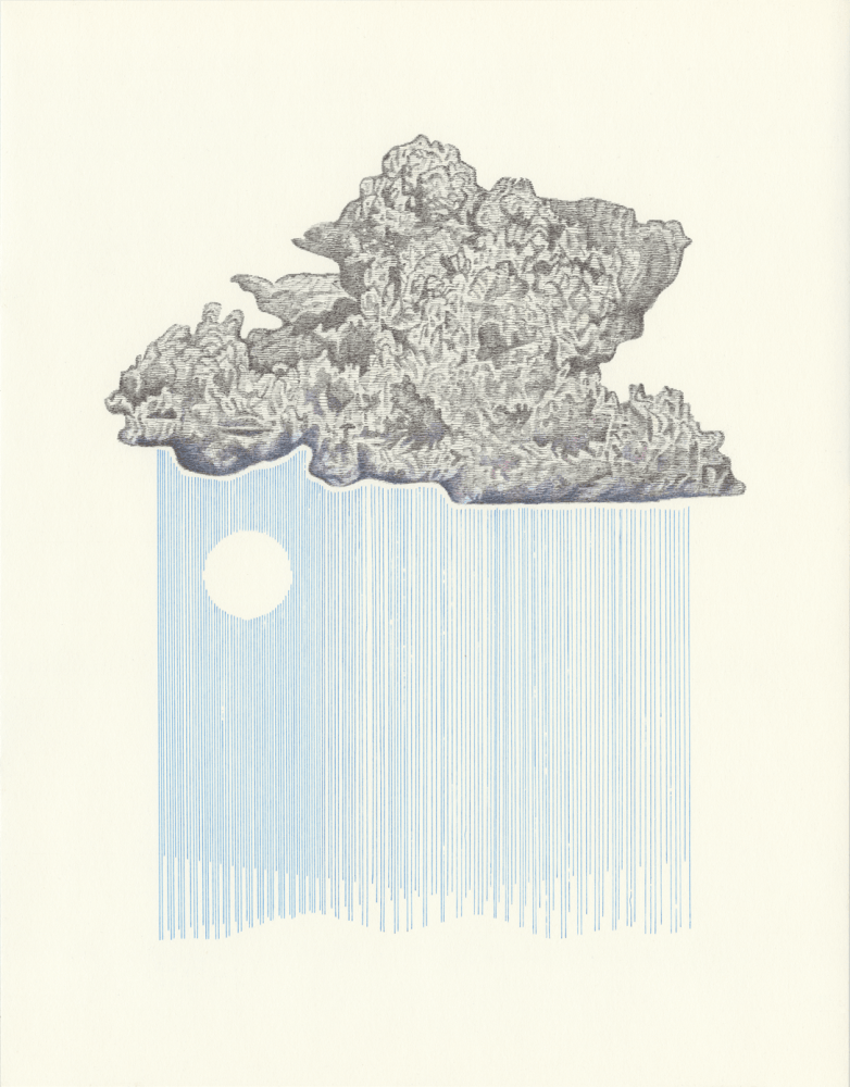 Storm Cloud, 2023

Ink and colored pencil on paper

14h x 11w in