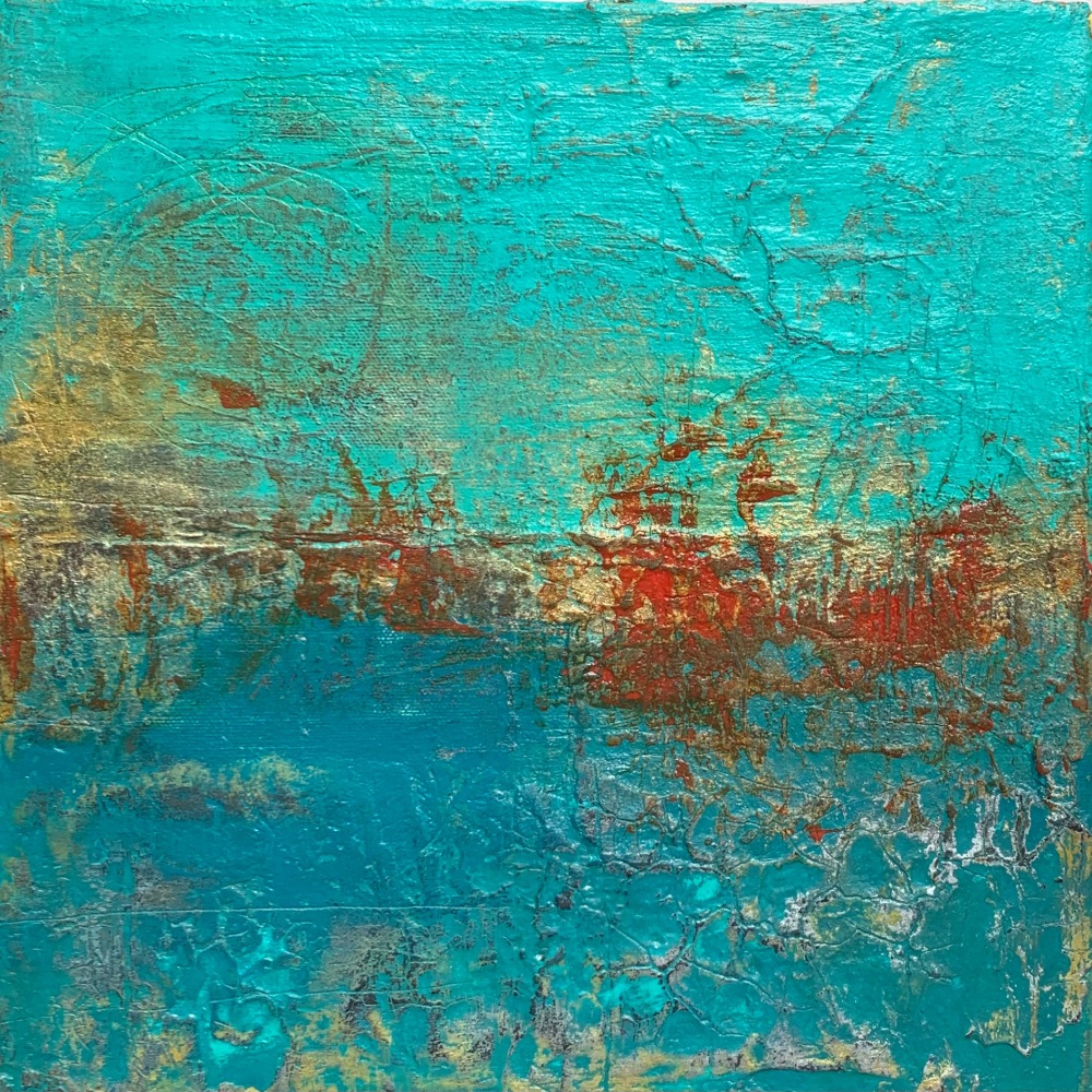 River_Huston_Then_Because_2019_Mixed_Media_on_Canvas_12hx12w