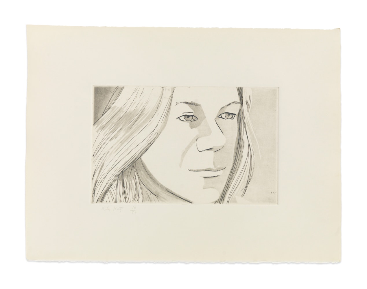 June Ekman&amp;#39;s Class: Judy, 1972

aquatint, edition of 50

11 x 15 in. / 27.9 x 38.1 cm