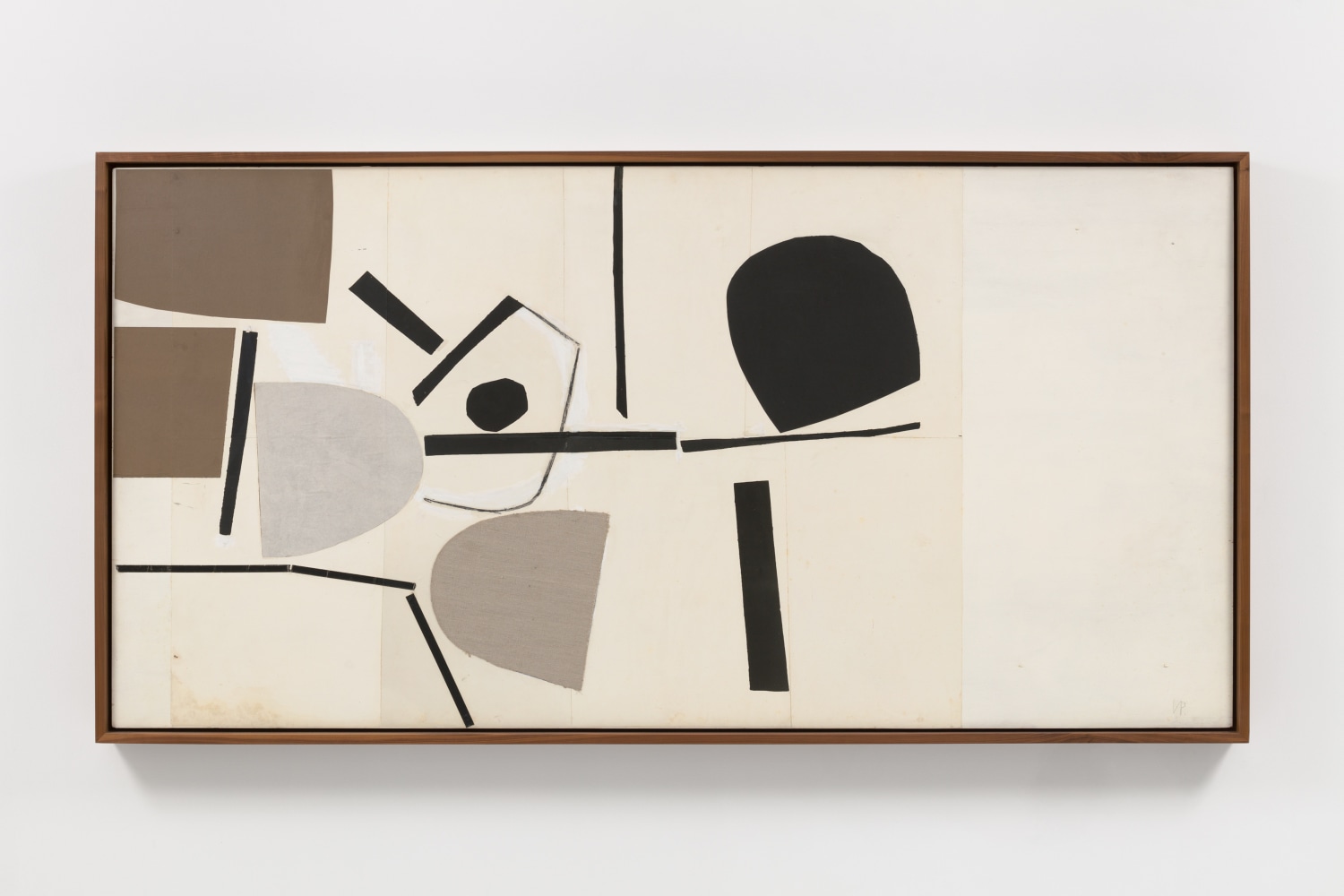 Abstract in Black, White and Umber, 1960

collage and photostat

50 3/8&amp;nbsp;&amp;times; 98 3/8 in. / 128&amp;nbsp;&amp;times; 249.9 cm