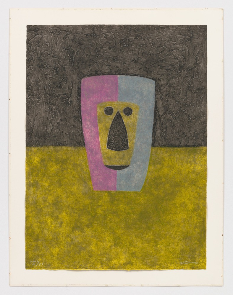 Mascara, 1984

color etching on handmade paper, edition of 99 + 15 AP

30 x 22 in. / 76.2 x 55.9 cm