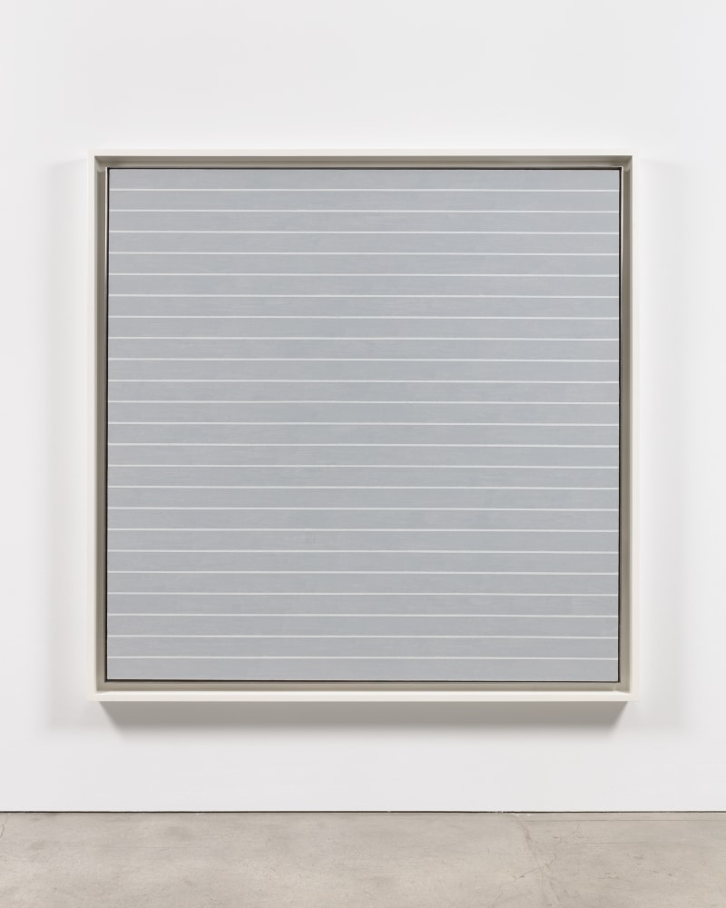 Agnes Martin
Untitled #11, 1985
acrylic on canvas
72 x 72 in. / 182.9 x 182.9 cm