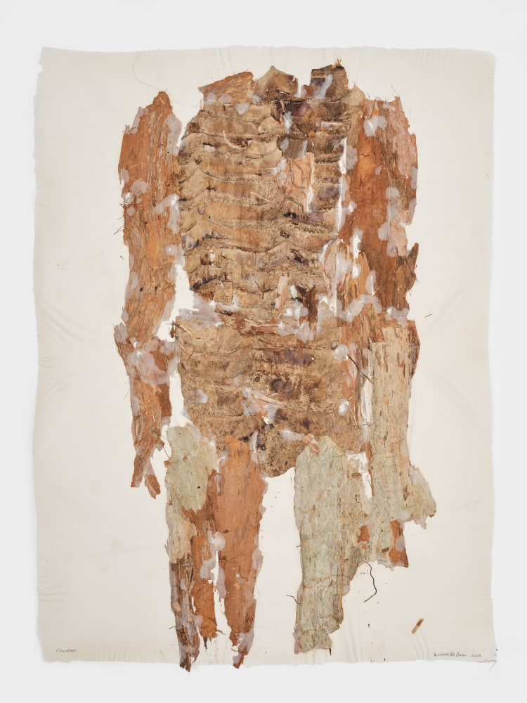 Michele Oka Doner

New Man, 2023
tree bark and abaca paper in artist&amp;rsquo;s frame

image: 39 &amp;times; 28 1/2 in. / 99.1 &amp;times; 72.4 cm

framed: 44 &amp;times; 33 5/8 in. / 111.8 &amp;times; 85.4 cm&amp;nbsp;

&amp;nbsp;