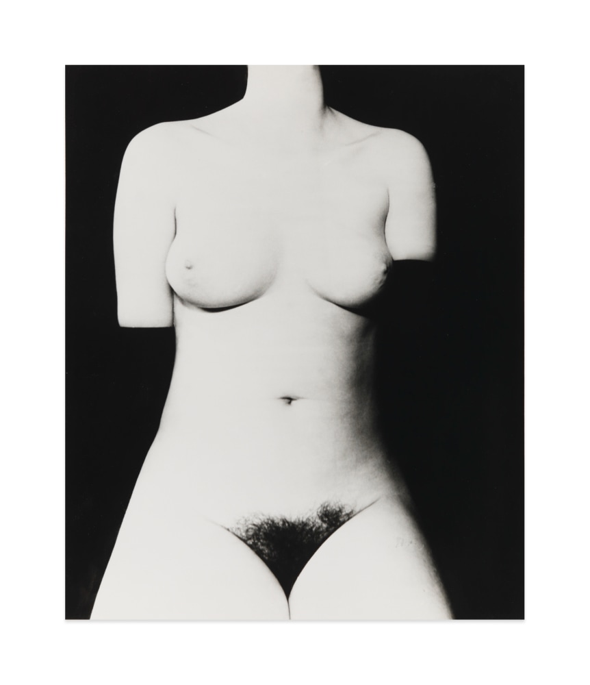 Nude, Campden Hill, London, 1978

gelatin silver print

image: 13 1/2 x 11 1/2 in. /&amp;nbsp;34.3 x 29.2 cm

sheet: 16 x 12 in. / 40.6 x 30.5 cm

recto: signed, lower right