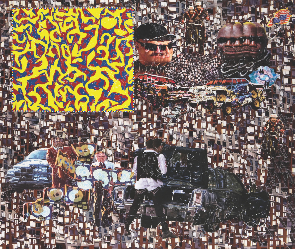 Gold Record Car Crash, 2008

collage from street posters

60 x 72 in. / 152.4 x 182.9 cm