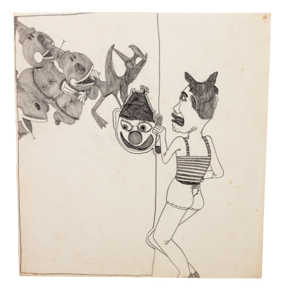 Untitled, c. 1966

graphite on paper

8 5/8 x 8 1/8 in. / 22 x 20.5 cm