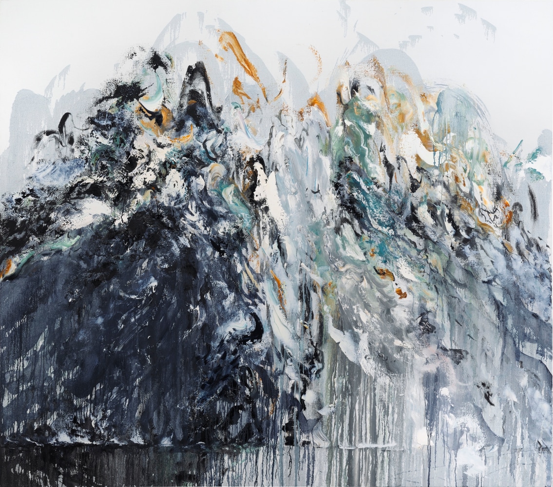 Maggi Hambling
Wall of water VI, 2011
oil on canvas
78 x 89 in. / 198.1 x 226.1 cm