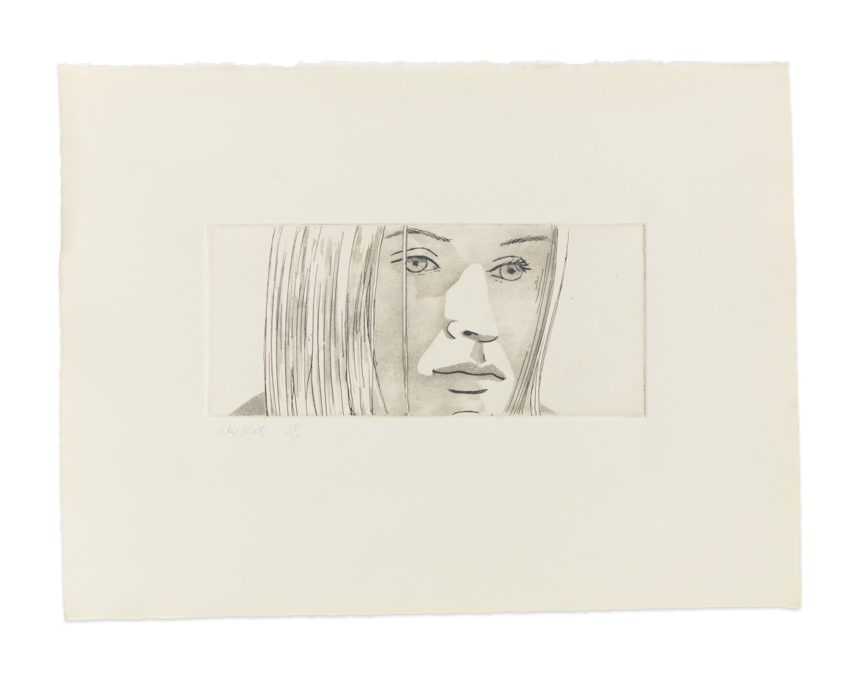 June Ekman&amp;#39;s Class: Kasha, 1972

aquatint, edition of 50

11 1/8 x 15 in. / 28.3 x 38.1 cm