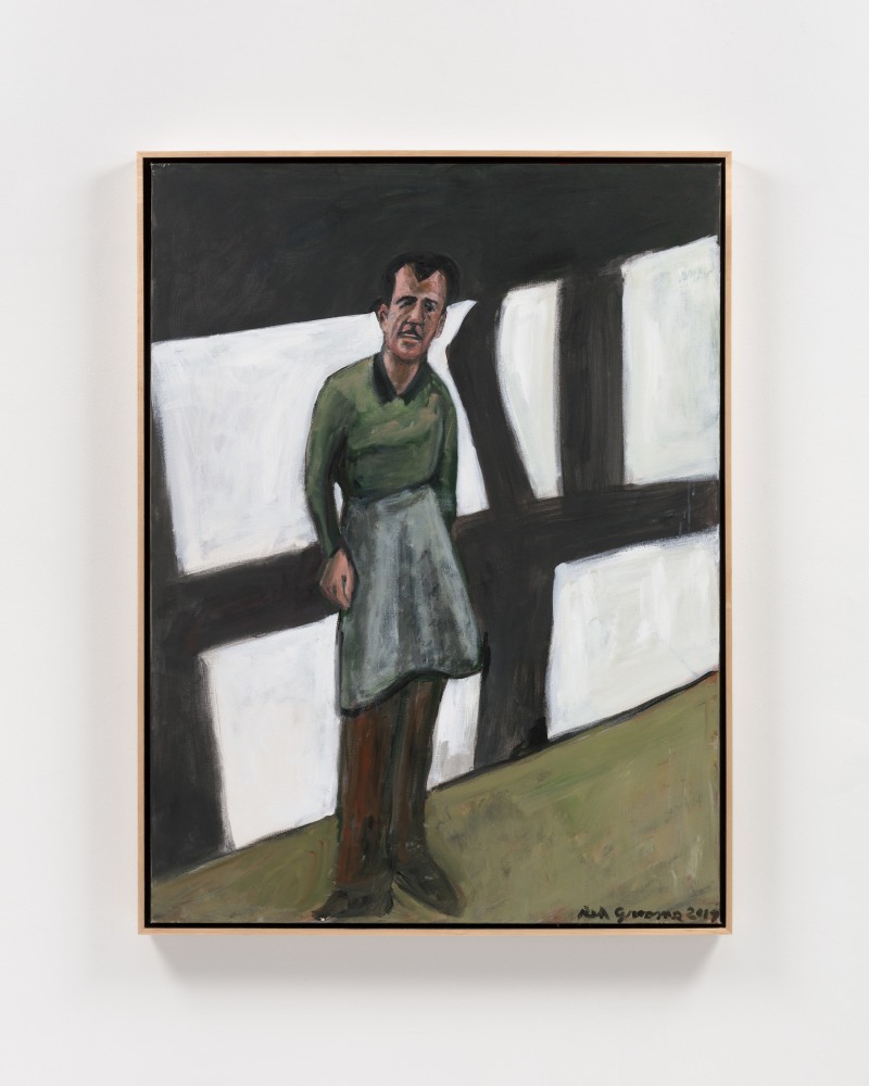 Signal (Franz Kline), 2019
acrylic on canvas
48 x 36 in. / 121.9 x 91.4 cm