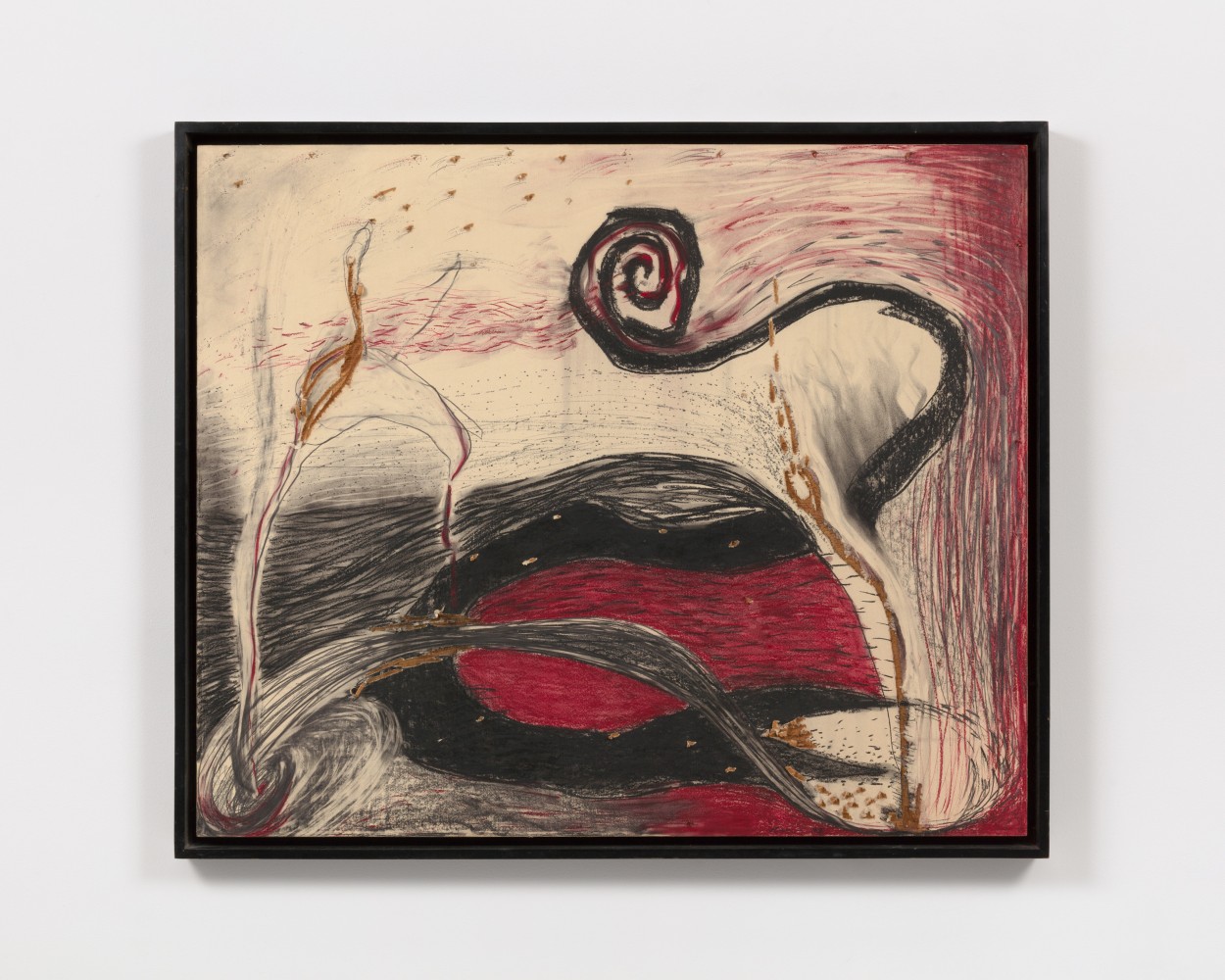 Laura Anderson Barbata
Sin t&amp;iacute;tulo/Untitled, 1992

charcoal, pastel, graphite and wood carving on paper

39 3/8 x 47 1/4 in. / 100 x 120 cm