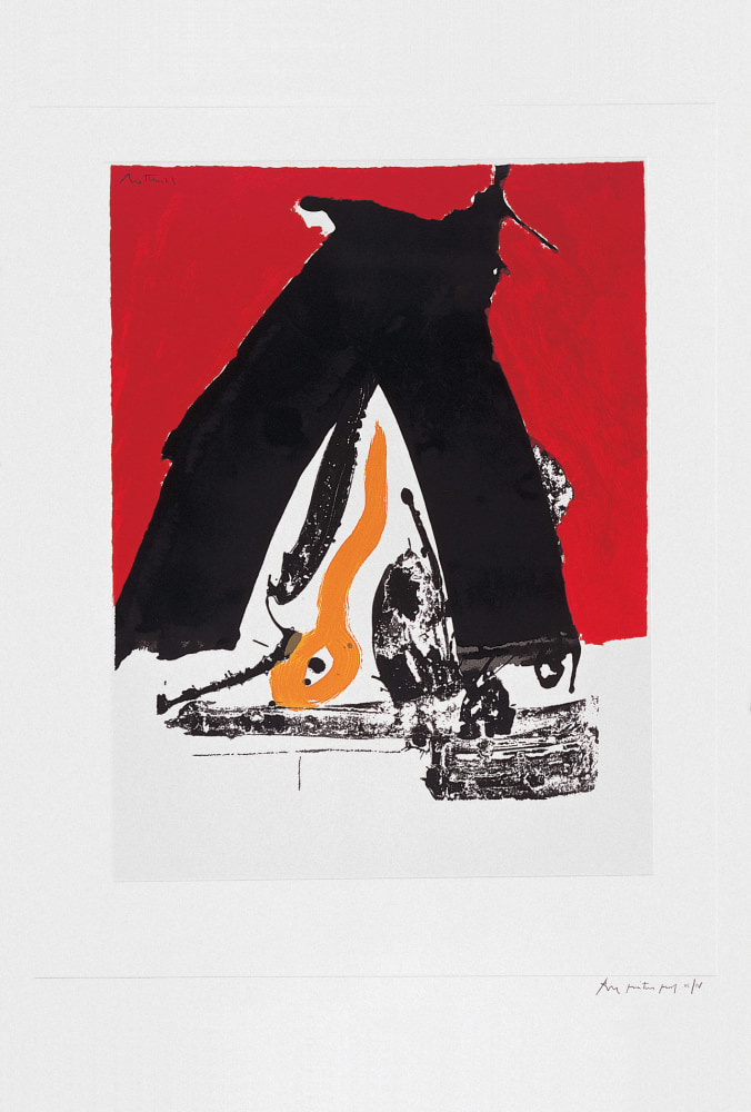 Robert Motherwell

The Basque Suite: Untitled (ref. 82), 1971
screenprint, ed. of 150
41 x 28 1/4 in. / 104.1 x 71.8 cm