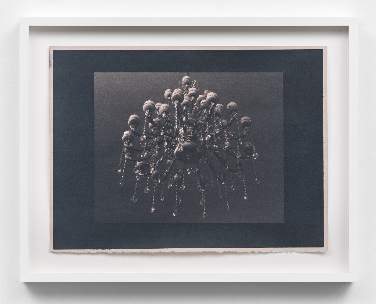 Chandelier, 2023

rose-toned cyanotype, ed. of 3 + 2AP

11&amp;nbsp;&amp;times; 15 in. / 27.9&amp;nbsp;&amp;times; 38.1 cm