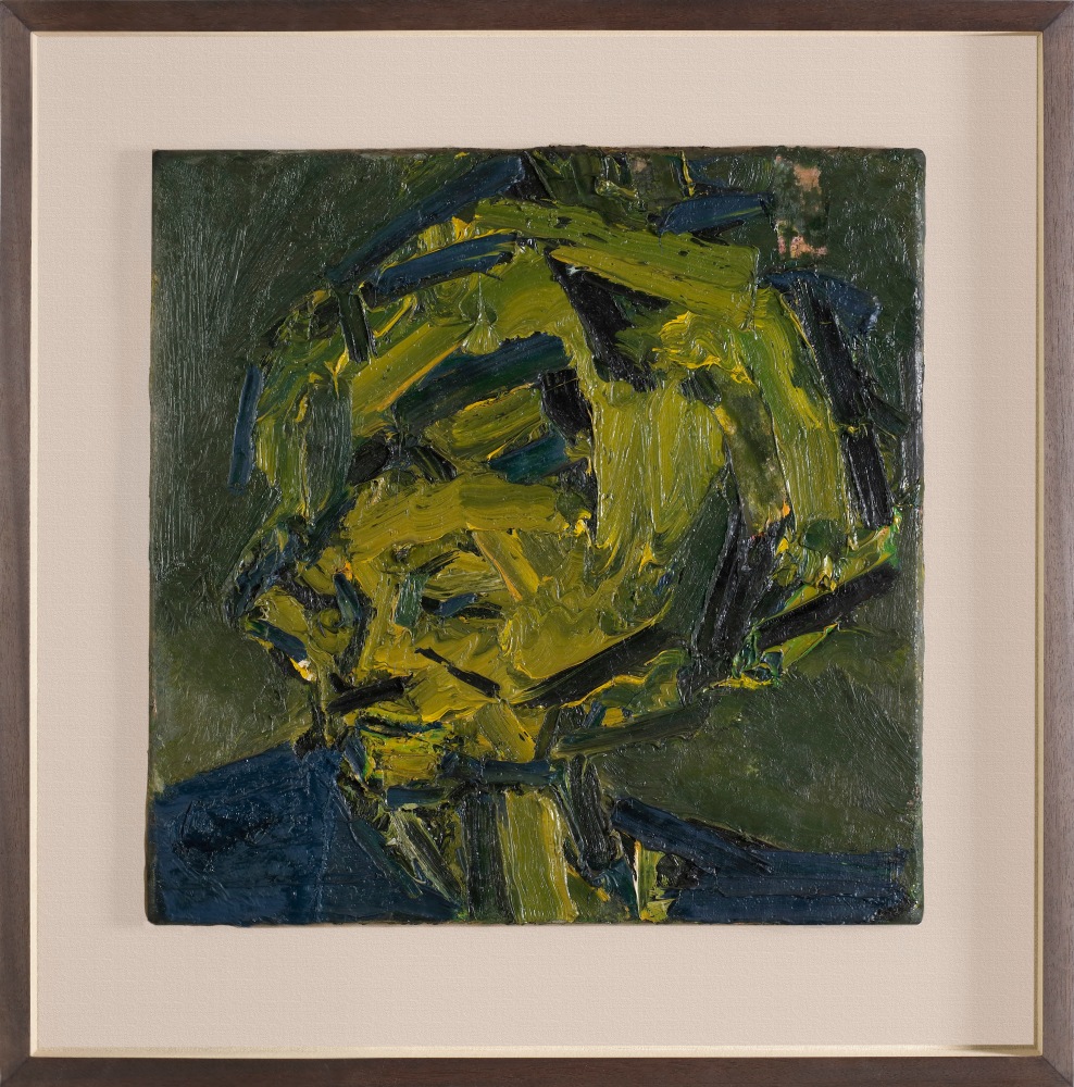 Frank Auerbach
Head of Gerda Boehm, 1967
oil on canvas
24 x 24 in. / 61 x 61 cm