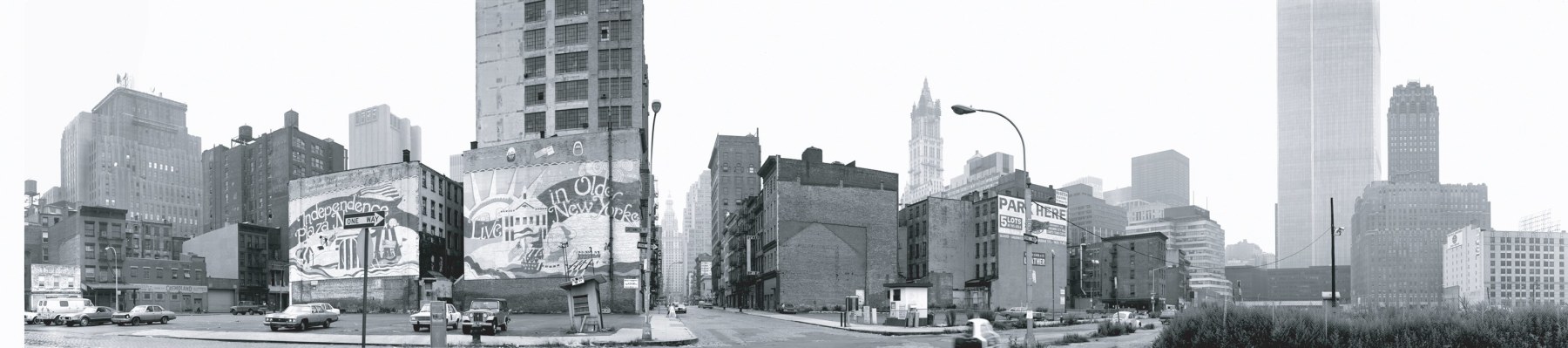 Corner of Chambers and Greenwich Streets, 1979

gelatin silver print, edition of 5

15 1/2 x 70 1/2 in. / 39.4 x 179.1 cm