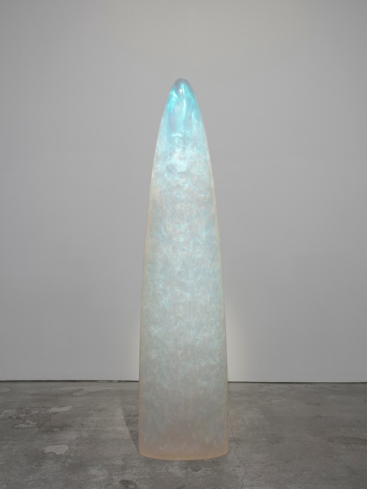 Gisela Col&amp;oacute;n

Parabolic Monolith (Perseus), 2022

aurora particles, stardust, cosmic radiation, intergalactic matter, ionic waves, organic carbamate, gravity and time

98&amp;frac12; x 23&amp;frac12; x 12 in. / 250.2 x 59.7 x 30.5 cm