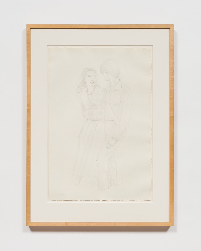 Dino &amp;amp; Anda, date unknown

pencil on paper

22 1/2 x 15 in. / 57.2 x 38.1 cm