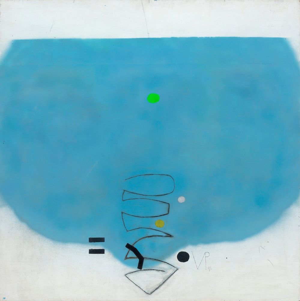 Untitled, 1996

oil, spray paint, and pencil on board

48&amp;nbsp;&amp;times; 48 in. / 122&amp;nbsp;&amp;times; 122 cm