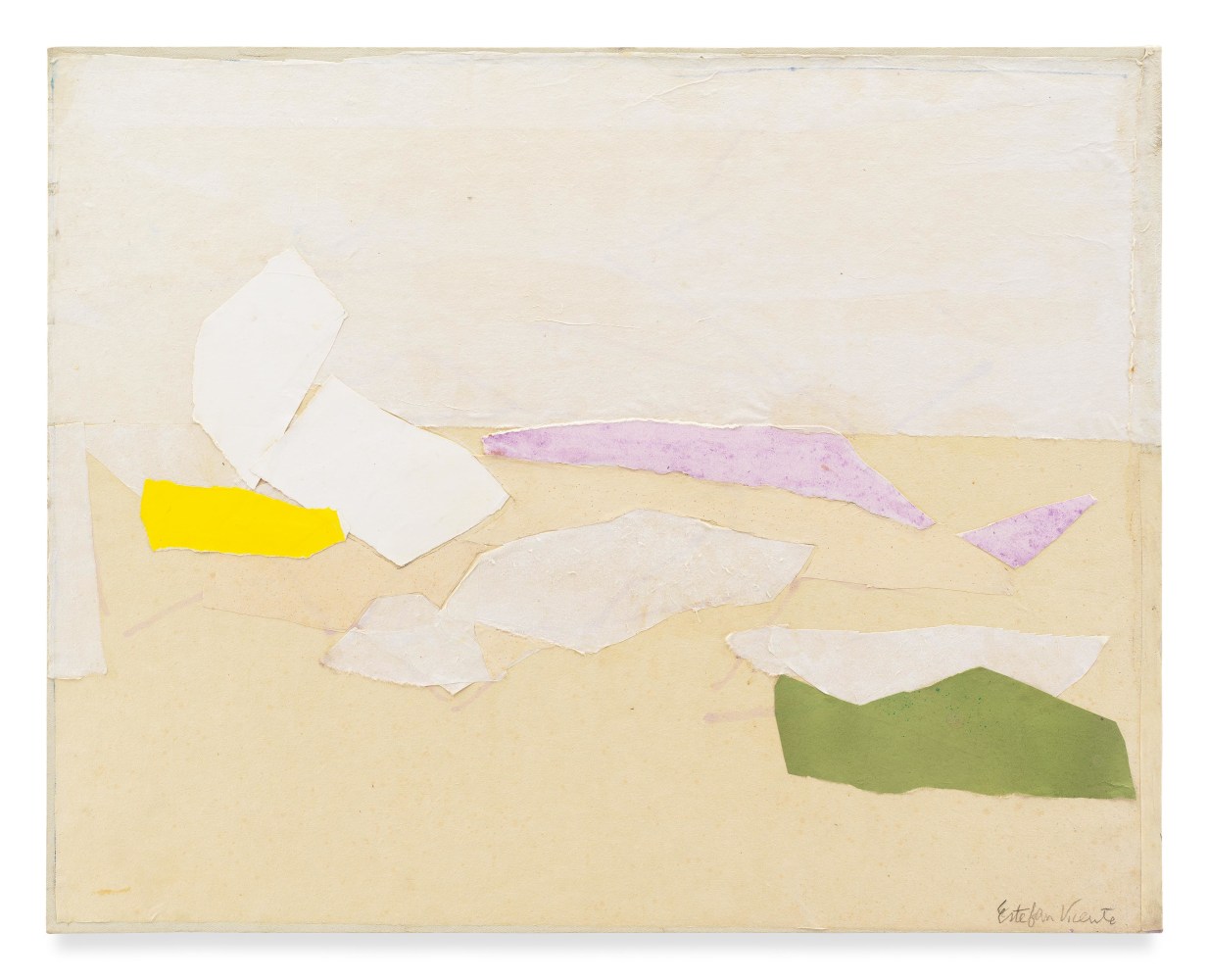 Esteban Vicente (1903-2001)

Untitled, 1988

Mixed media collage

27h x 34w in

&amp;nbsp;