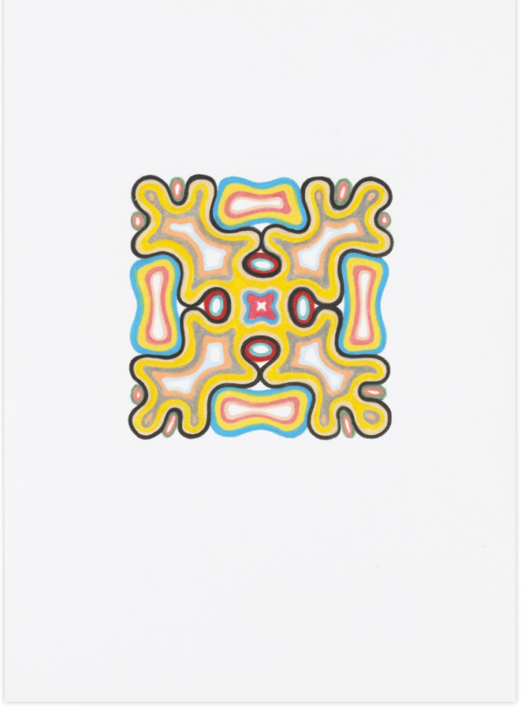 Warren Isensee

Untitled, 2021

colored pencil on paper

6 7/8h x 5w in

Framed: 10 1/2h x 8 3/4w in

&amp;nbsp;