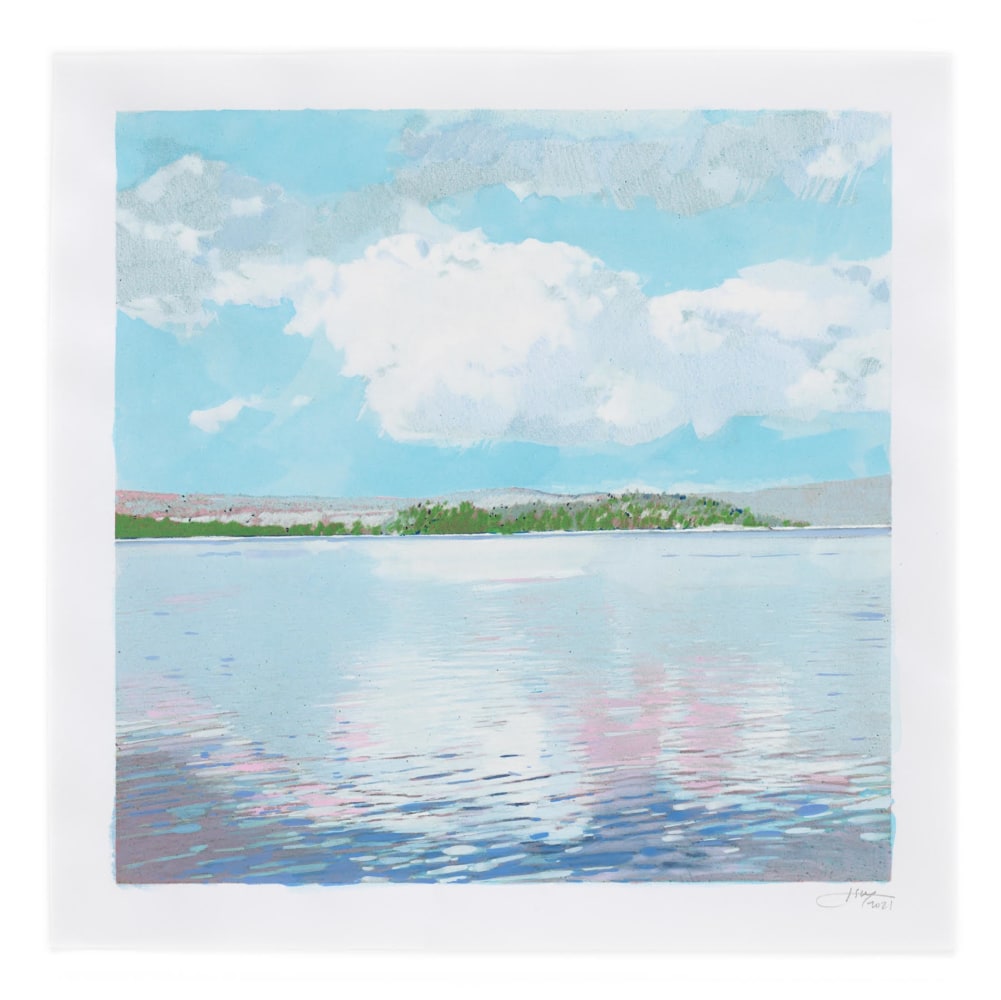 ISCA GREENFIELD-SANDERS

Cloud Lake, 2021

Mixed media watercolor with colored pencil

14h x 14w in

Framed: 17h x 17w in

&amp;nbsp;