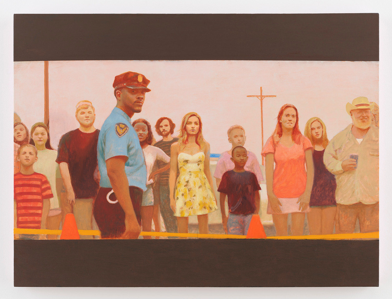 Bo Bartlett

Study for Crowd Scene, 2020

Oil on linen

30 1/8h x 40 1/8w in

BB028