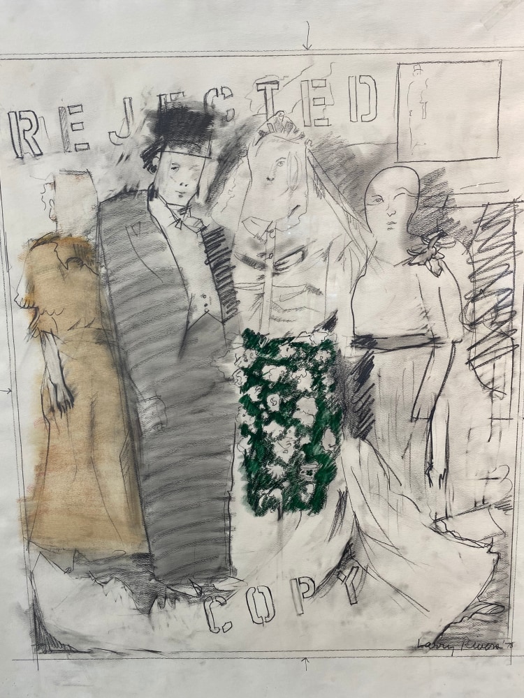 Larry Rivers

Rejected Copy, 1978

Pencil and colored pencil

28h x 23w in

LR001