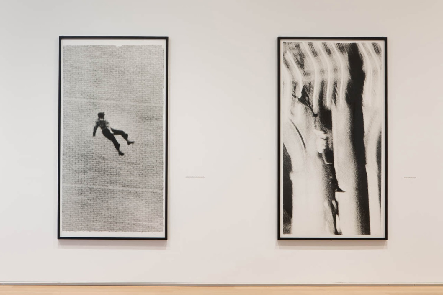 Stills, 1980. Installation view, Art Institute of Chicago, 2014, © The Estate of Sarah Charlesworth.