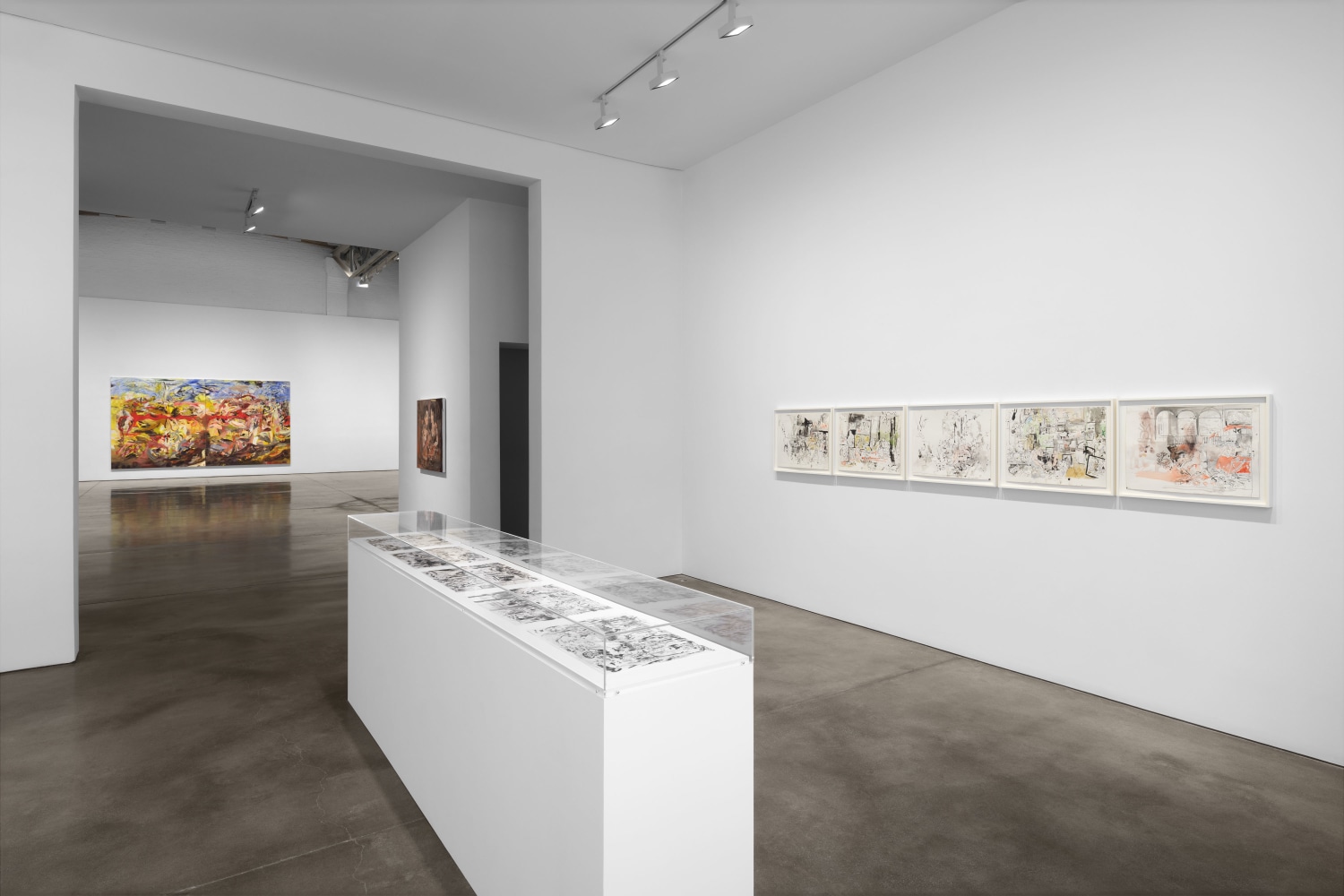 Installation view, Cecily Brown: The 5 Senses, Paula Cooper Gallery, New York, October 24 – December 7, 2024.